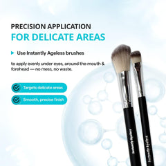 Instantly Ageless premium brushes for precise eye and facial application.