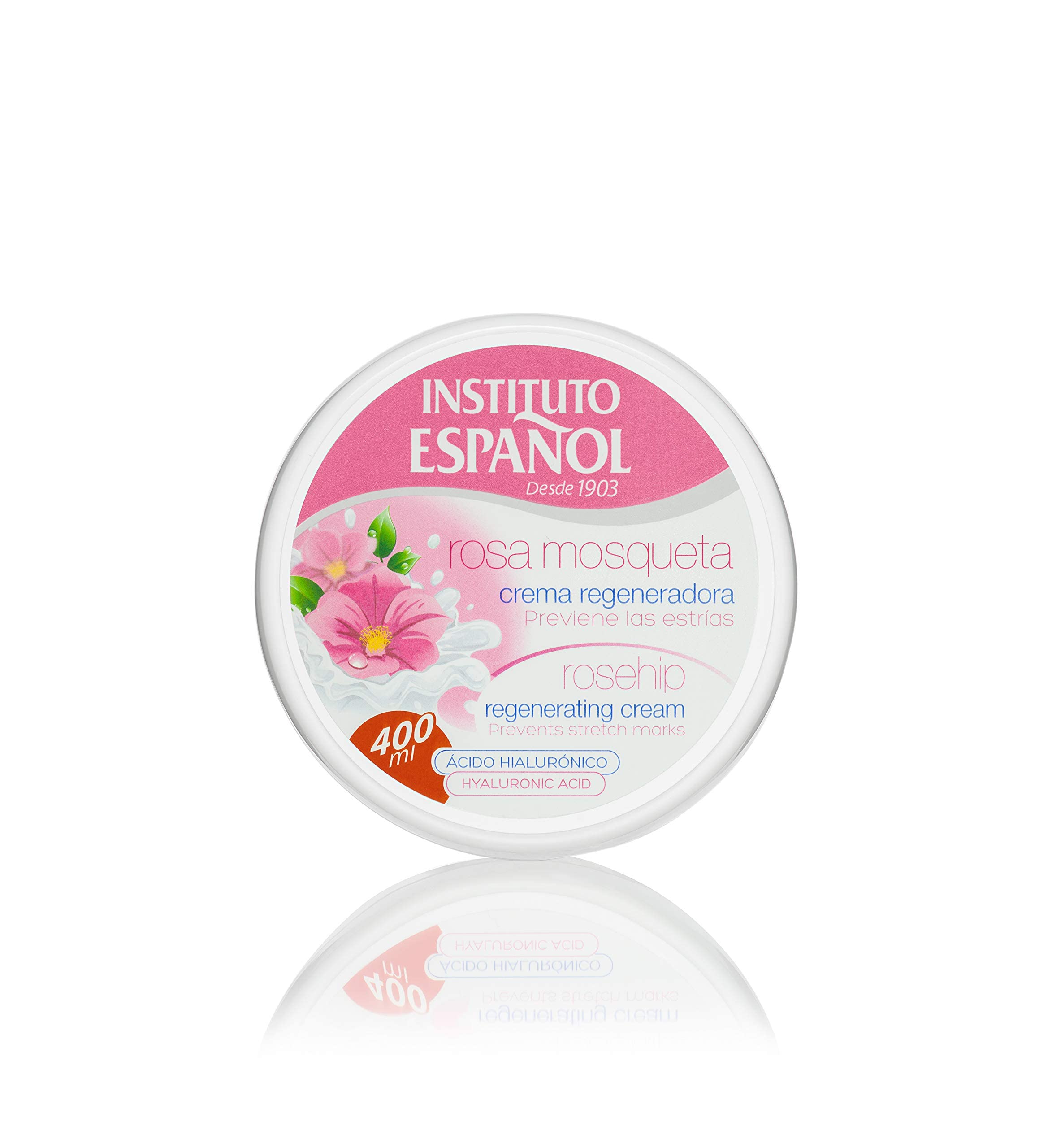 Instituto Español Rosehip Regenerating Cream bottle ready for daily hydration