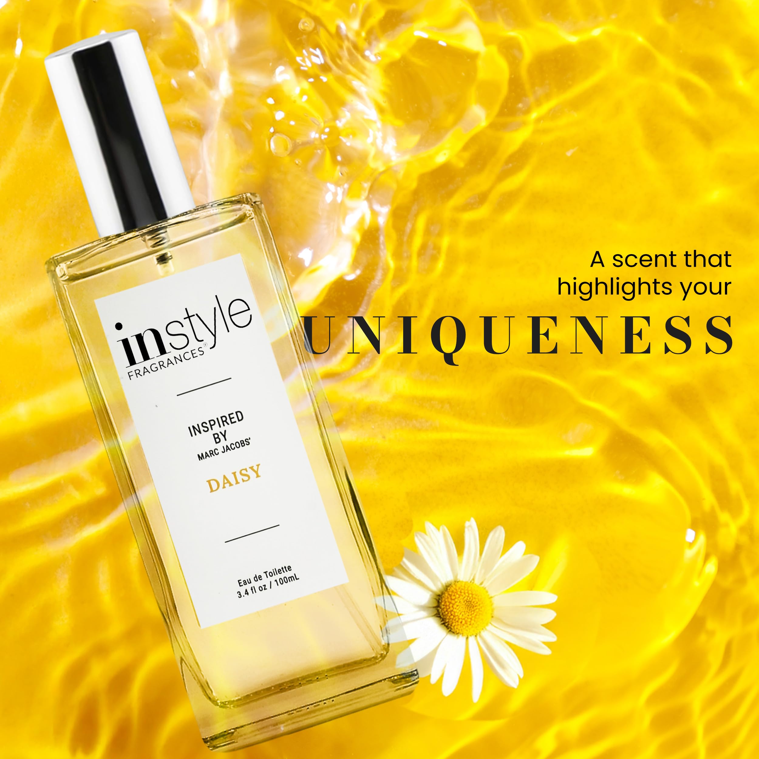 InStyle Fragrances Daisy-inspired spray captures a playful mood