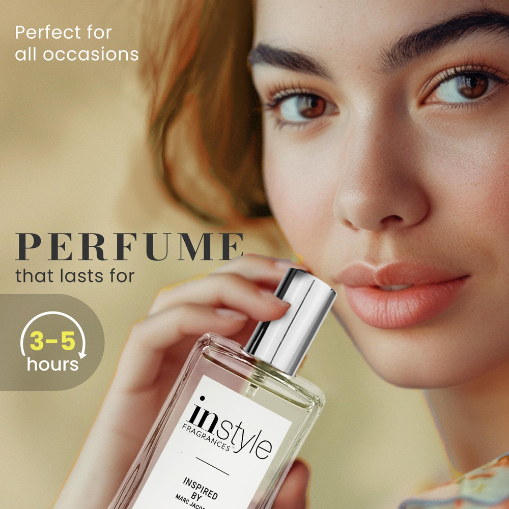 InStyle Fragrances Daisy-inspired blend: plum, musk, white woods