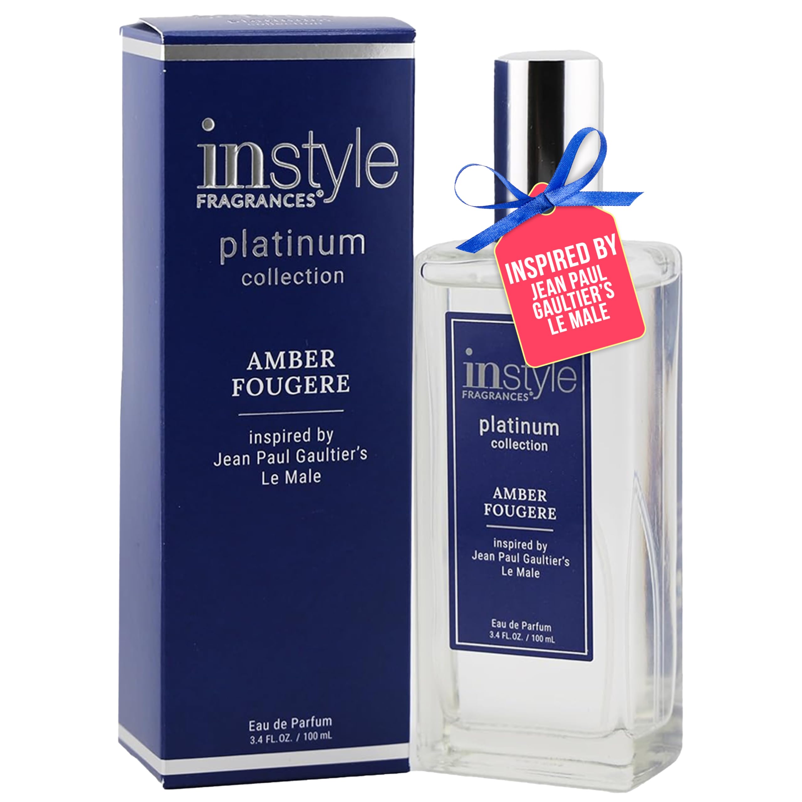 InStyle Amber Fougere bottle shows premium design for everyday wear