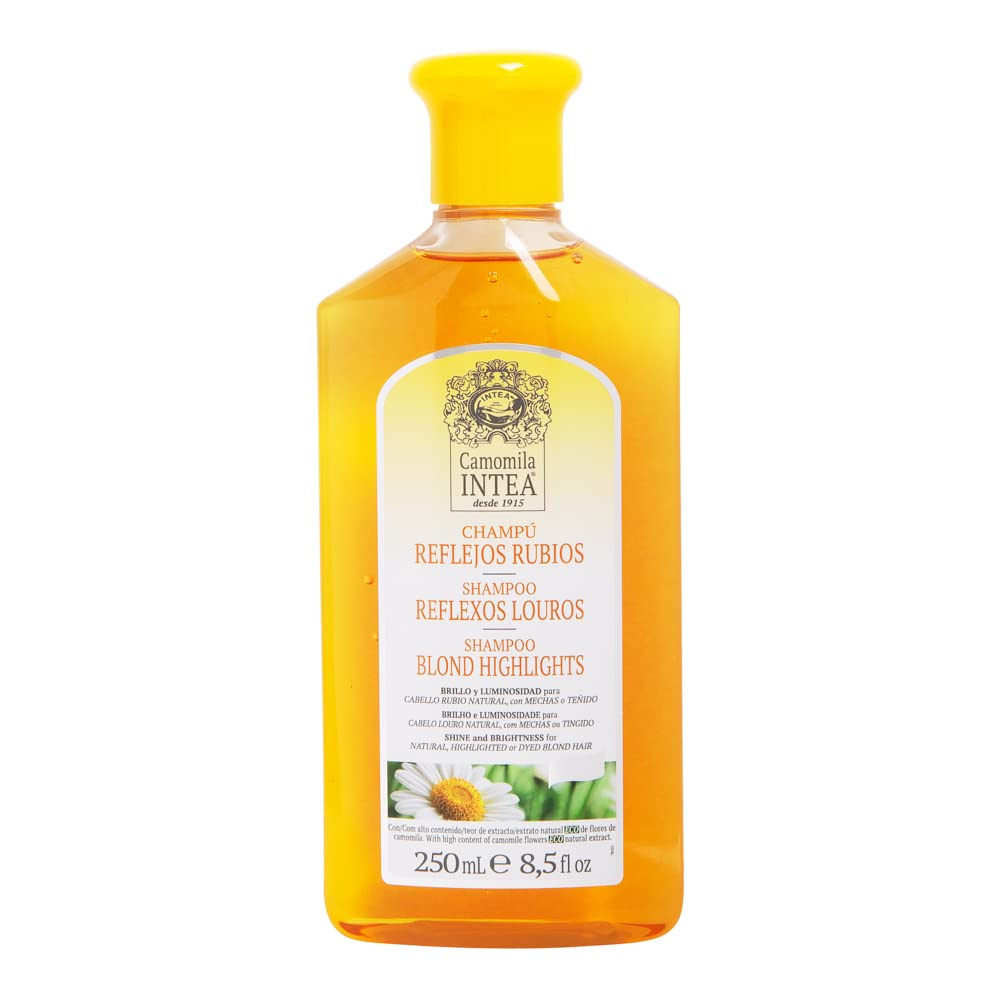 Intea Camomile Mask tube provides nourishing care for blonde hair.