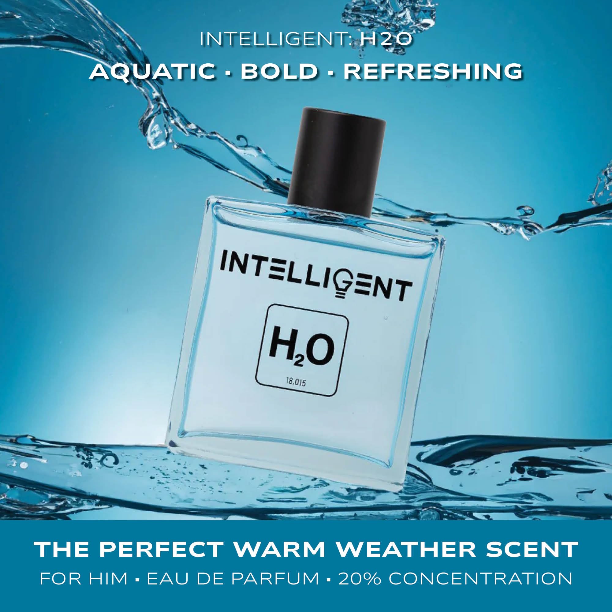 Intelligent H2O bottle spray demonstrates quick, fresh application for daytime moments.