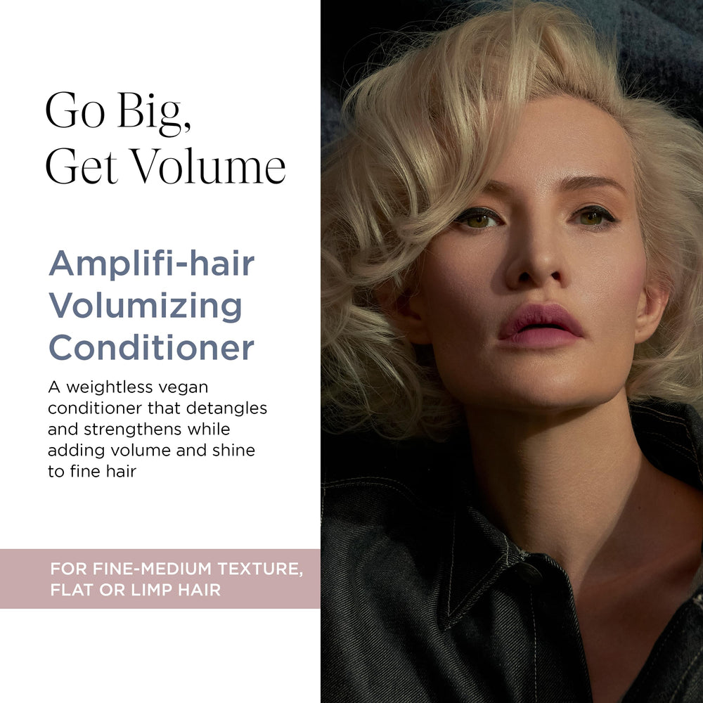 Intelligent Nutrients Amplifi-hair conditioner pump usage for detangling preparation.