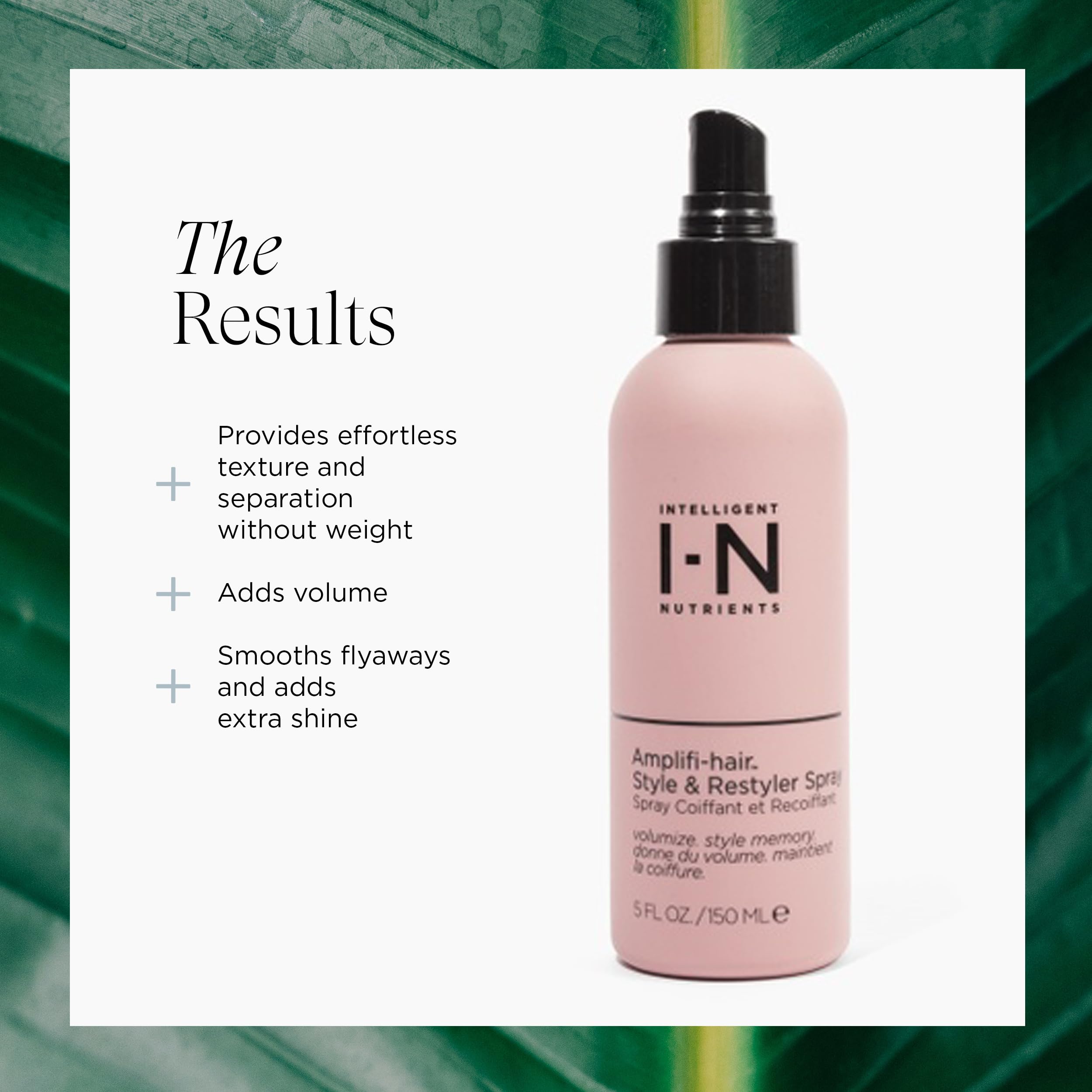 Intelligent Nutrients Amplifi-hair on-hair volume and texture in real life