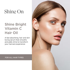 Intelligent Nutrients Shine Bright hair glow with lightweight hydration.