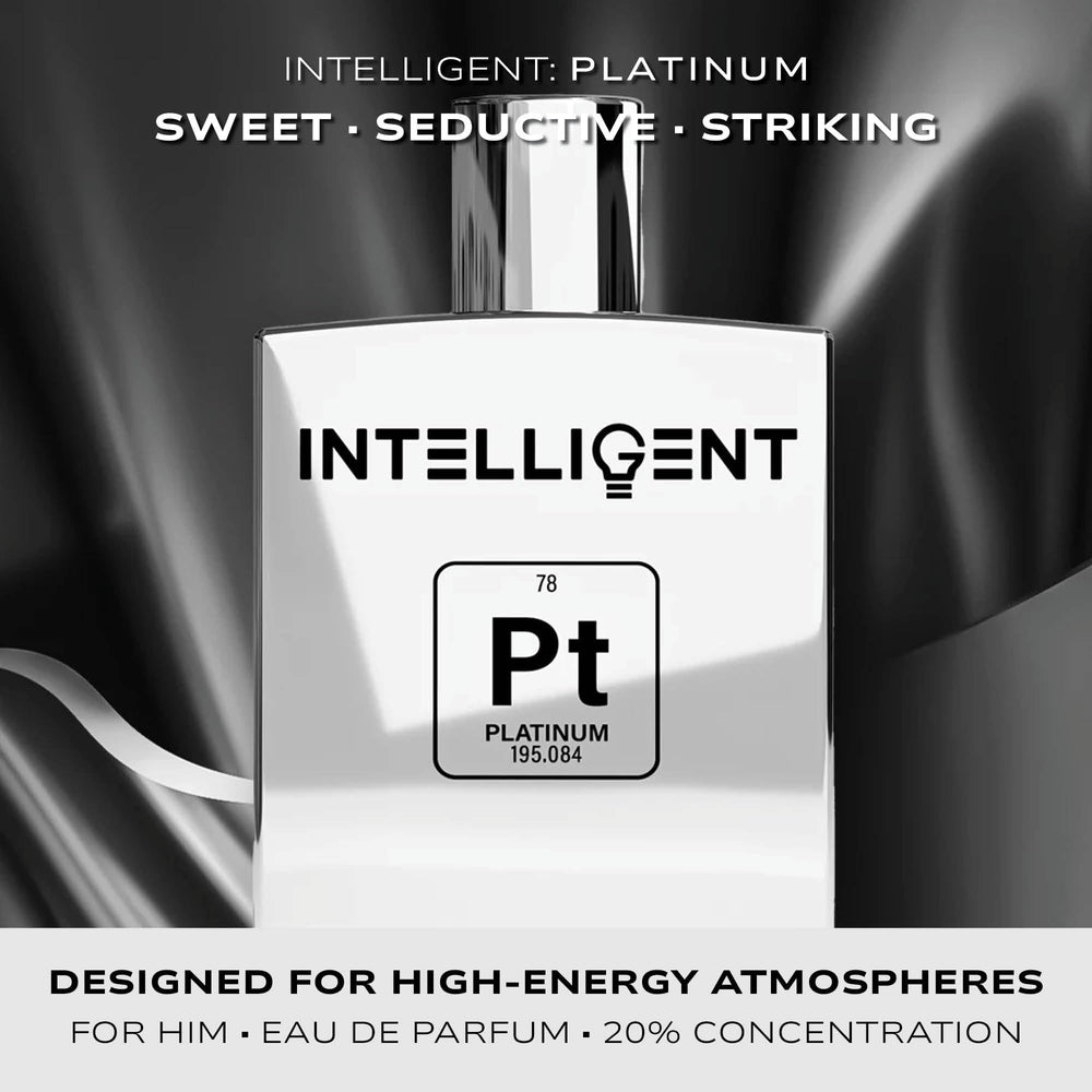 Intelligent Platinum bottle close-up cap, luxury design for gifting