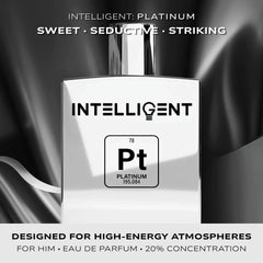 Intelligent Platinum bottle close-up cap, luxury design for gifting