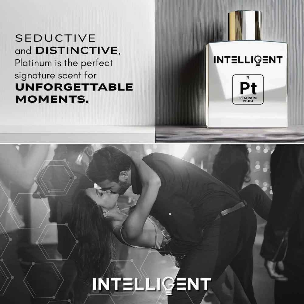 Intelligent Platinum on shelf display, easy to find for nighttime allure