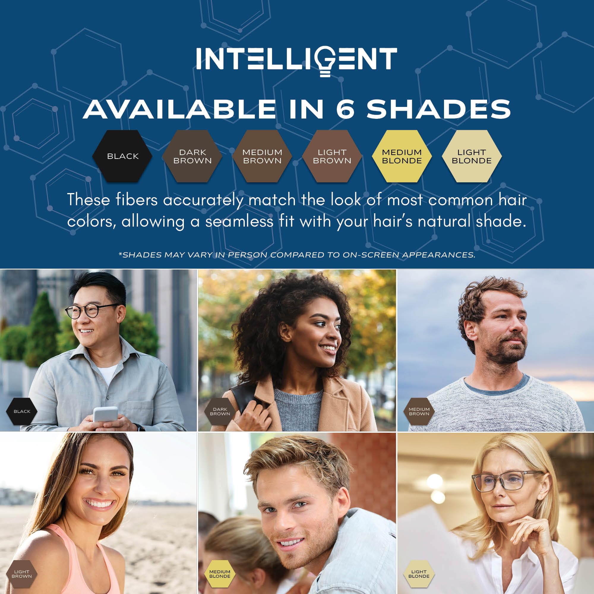 Intelligent Shop safe keratin blend suitable for men and women