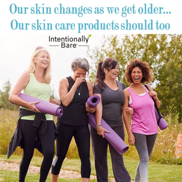 Intentionally Bare Glow-ready skin after use with radiant finish