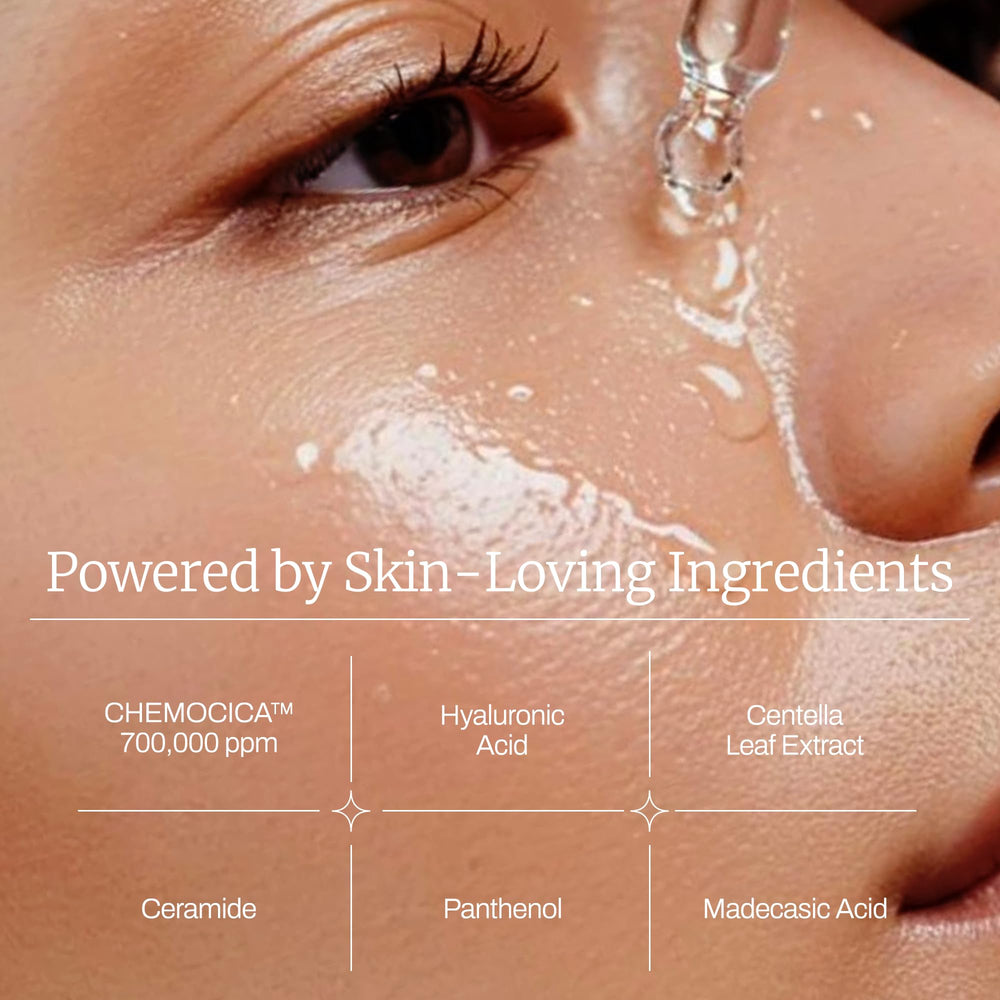 Texture swirl of Intermission Rest-Up Serum indicating quick absorption.