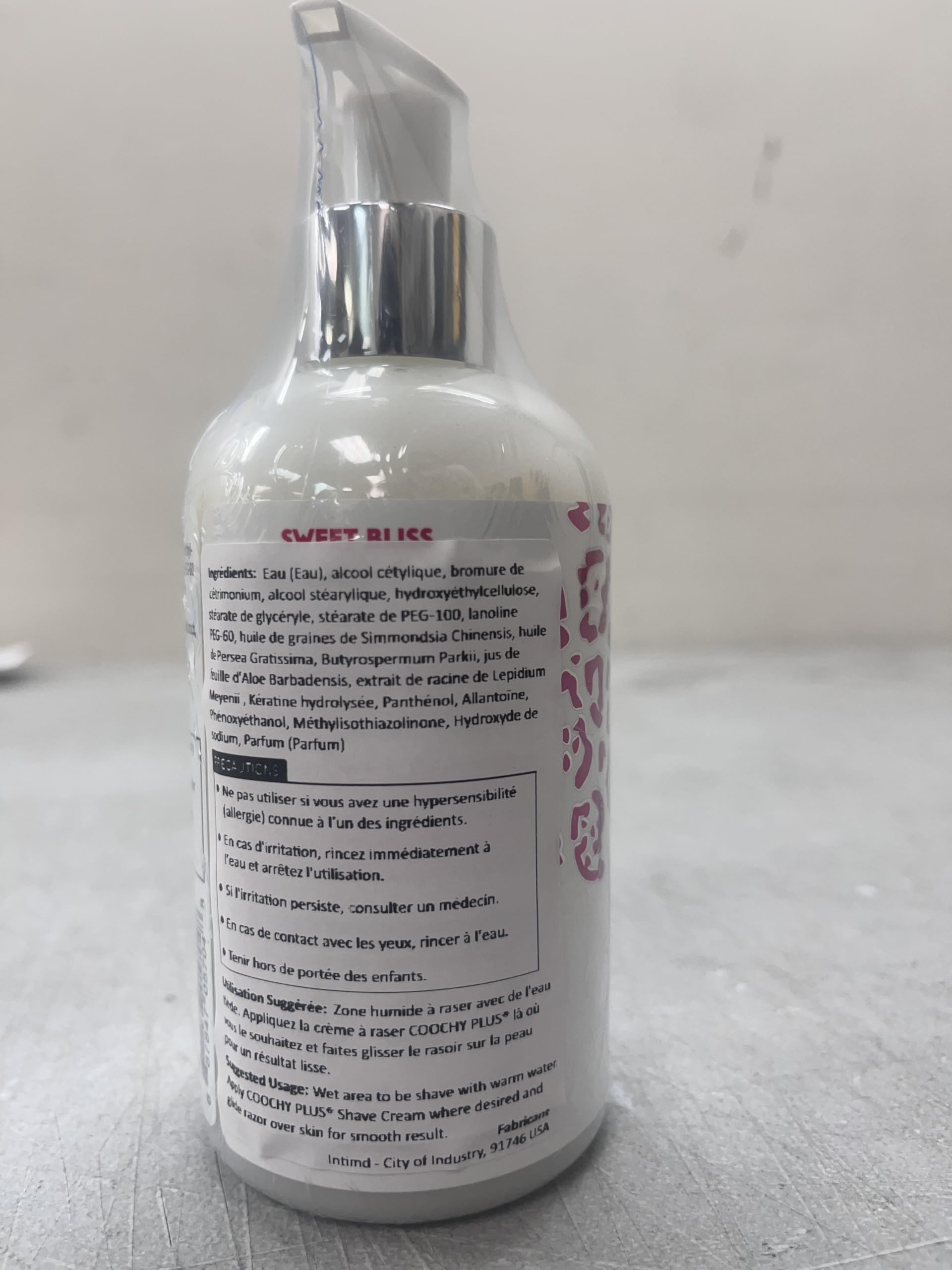 IntiMD Coochy Plus Sweet Bliss USA-made assurance of quality and safety.