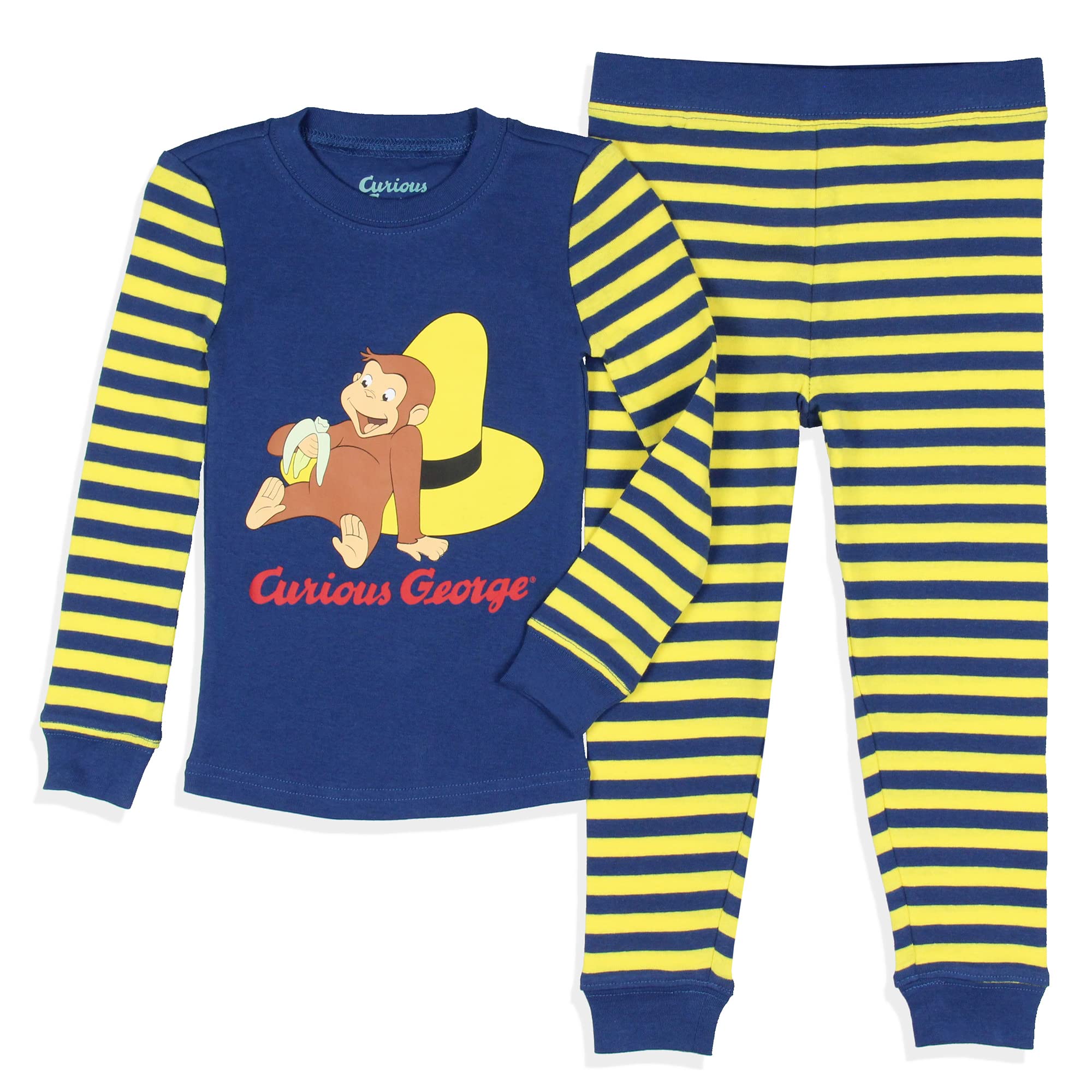 INTIMO Curious George pajama graphic featuring the character for playful bedtimes
