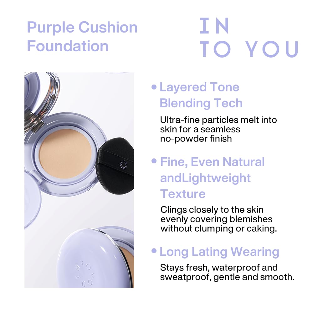 Into You blending tool allows precise, blendable coverage for a natural look.