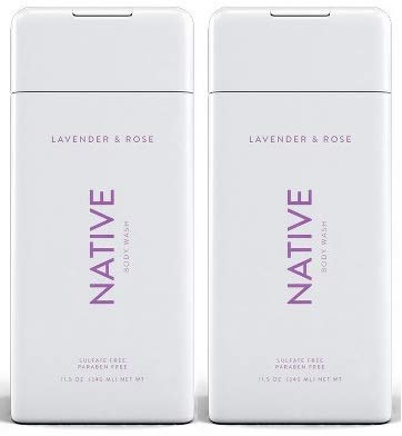 Intotal TKK Native Body Wash Lavender & Rose bottle for daily cleansing with soothing scent
