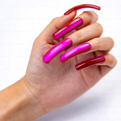 IntoVibes contoured nails provide natural side profile for daily wear.