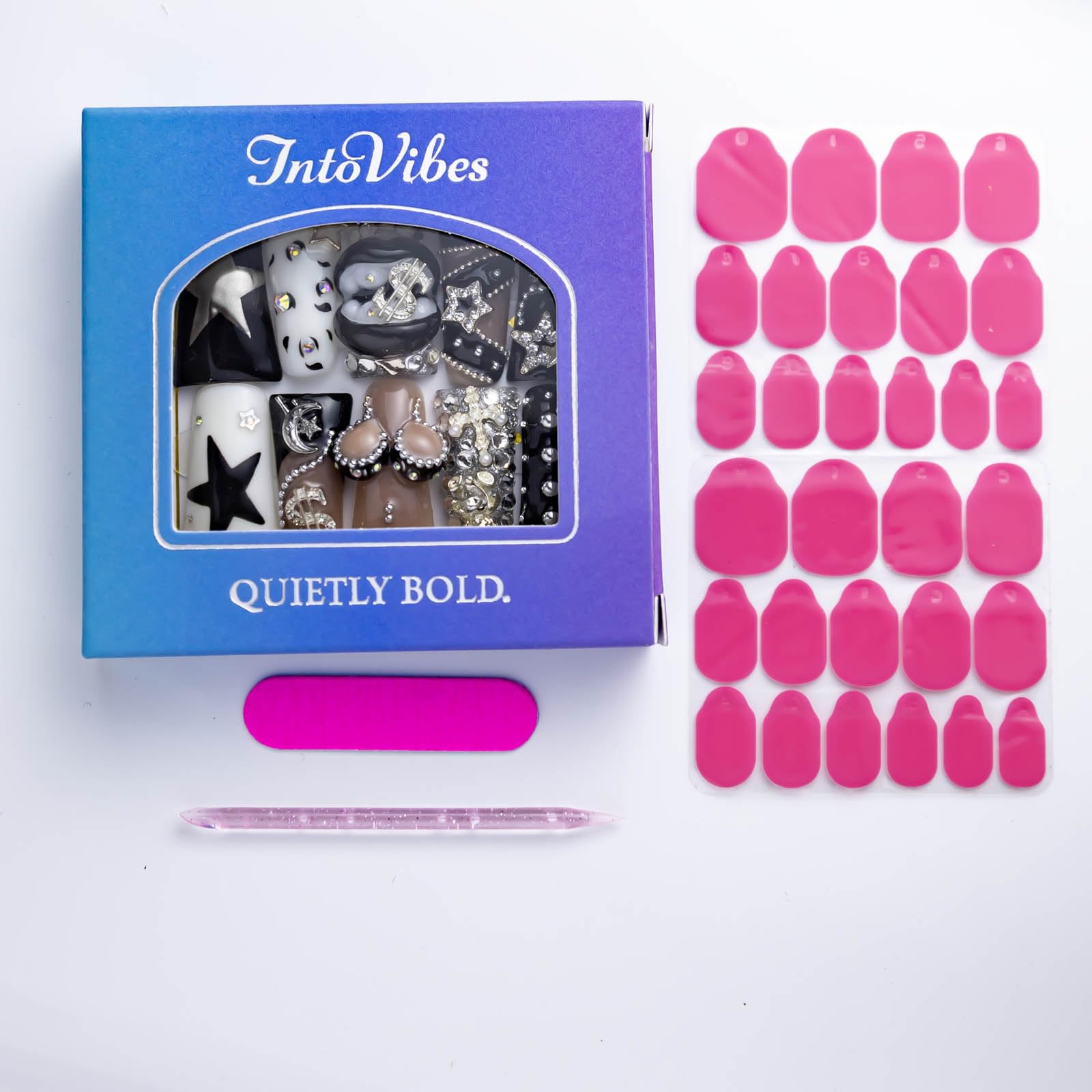 IntoVibes nails are ideal for parties and events, delivering bold fashion moments.