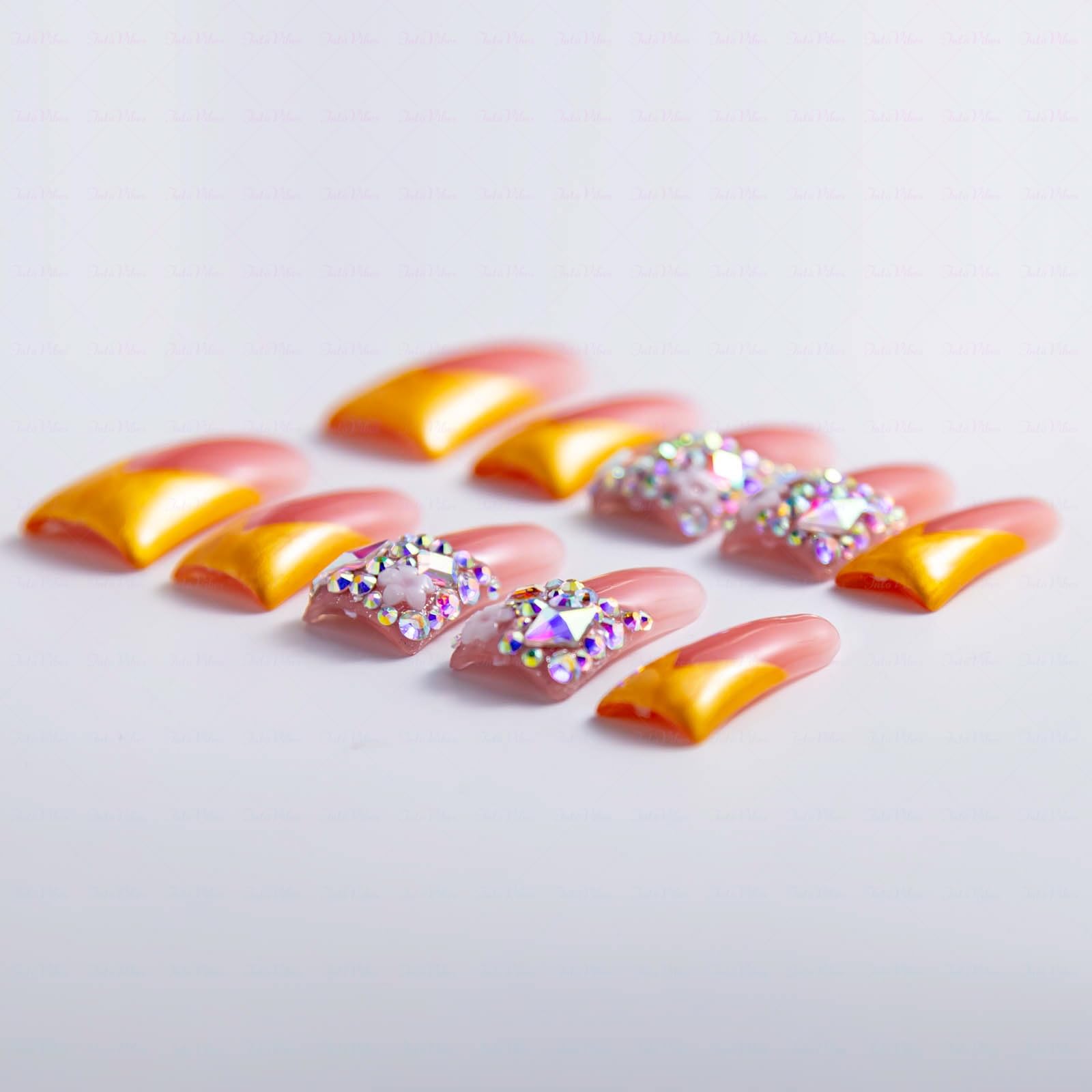 IntoVibes reusable press-on nails enable quick, stylish upgrades without salon visits.