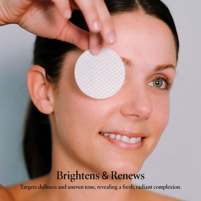 Intoxicated Cosmetics Power Correct Peel Pad label close-up showing glycolic and salicylic acids.
