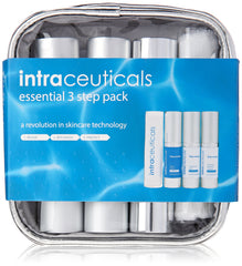 Intraceuticals Rejuvenate Daily Serum bottle pour, hydrating skin and enhancing radiance.