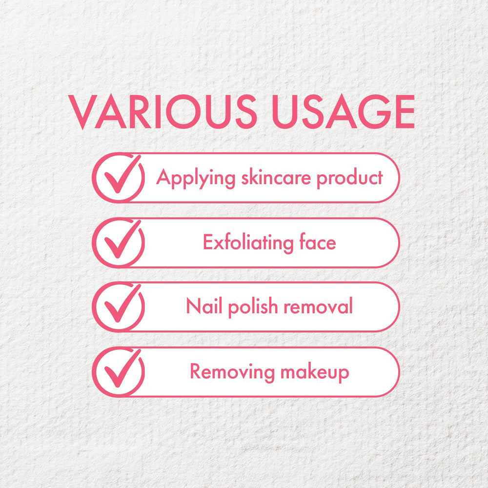 Intrinsics Petite Silken Wipes used for makeup removal without lint