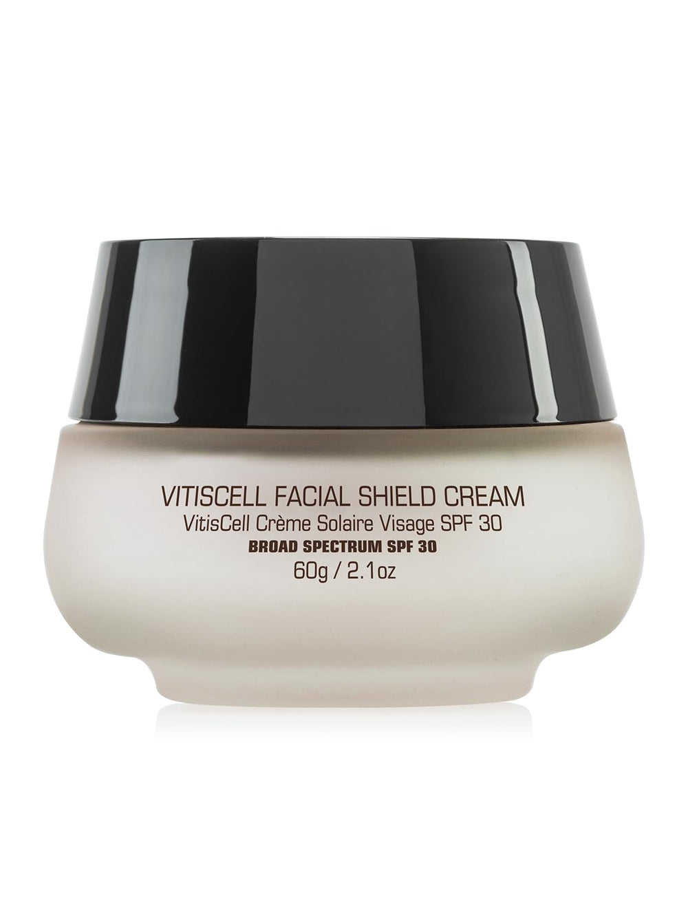 Introstem VitisCell Facial Shield Cream SPF 30 jar provides radiant hydration with daily sun protection.