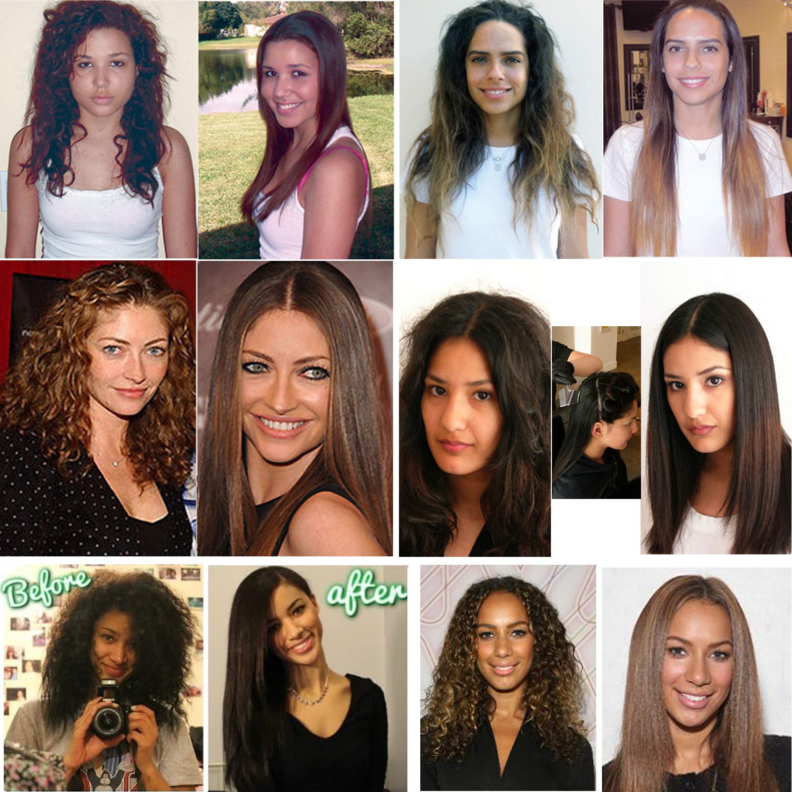 INVERTO REVOLUTION 60 straight, sleek hair result with lasting shine after treatment.