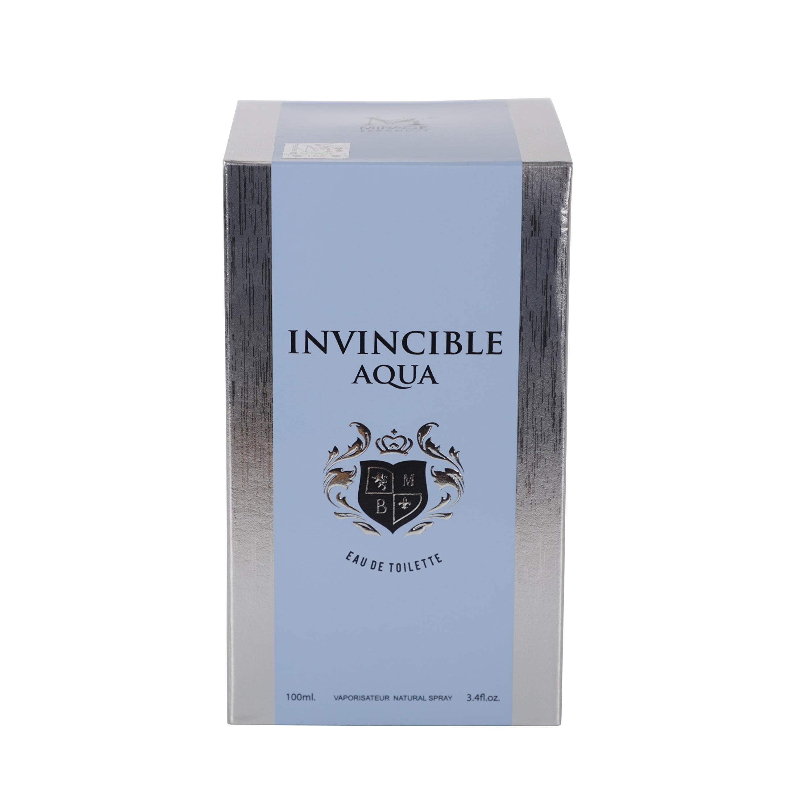 Invincible Aqua packaging box, premium look with value-focused appeal.