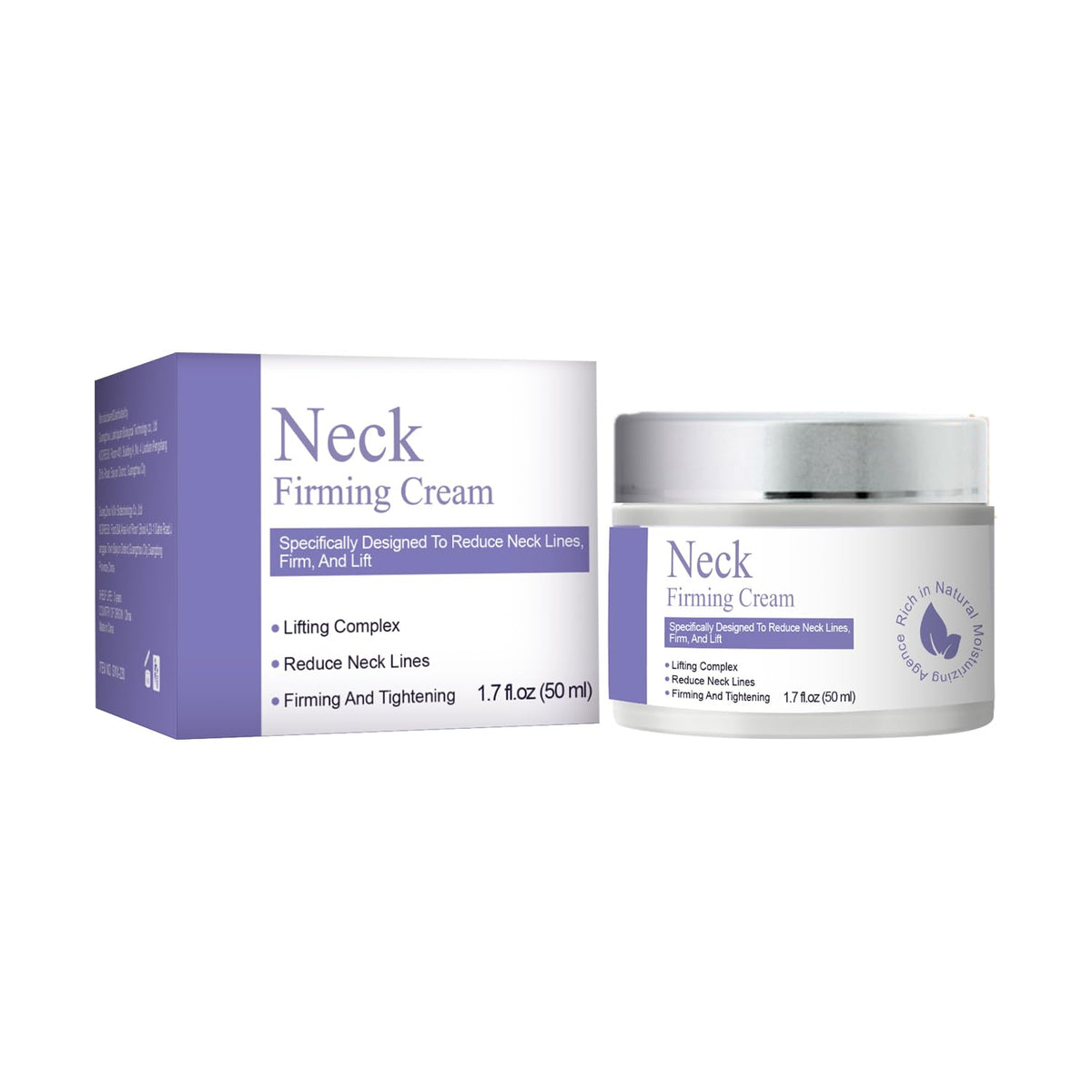 IOIOTCO Neck Firming Cream bottle shown for firmer neck and smoother décolleté.