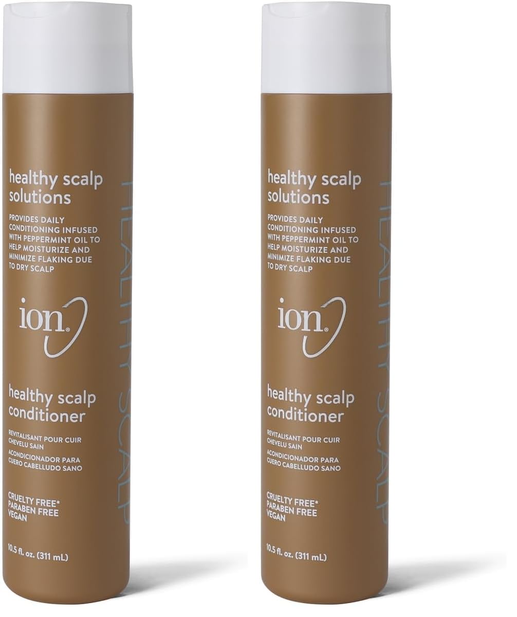 Ion Healthy Scalp Conditioner two-pack bottles for daily scalp conditioning.