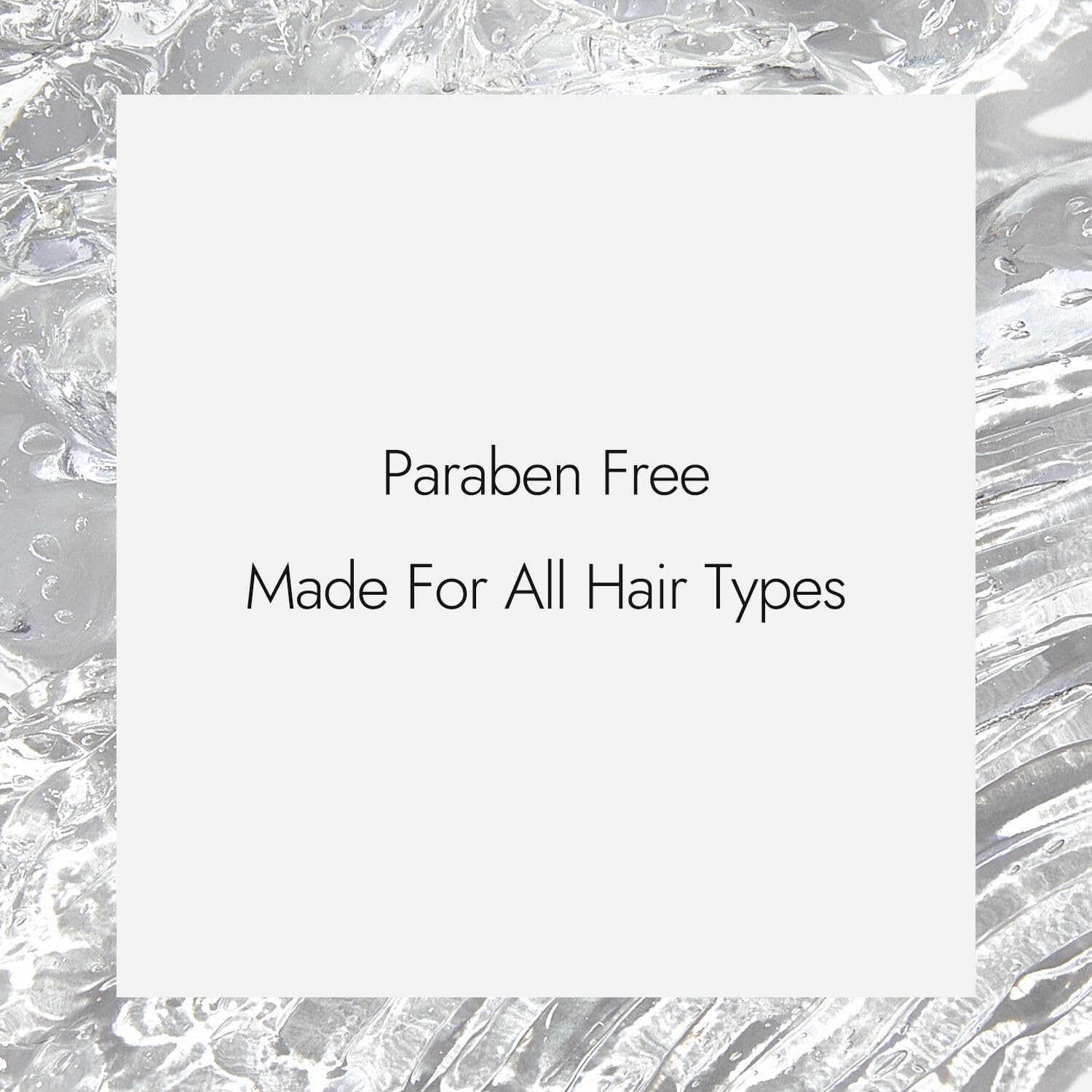 Ion Ultimate Hold Gel demonstrates frizz control and flake-free hold