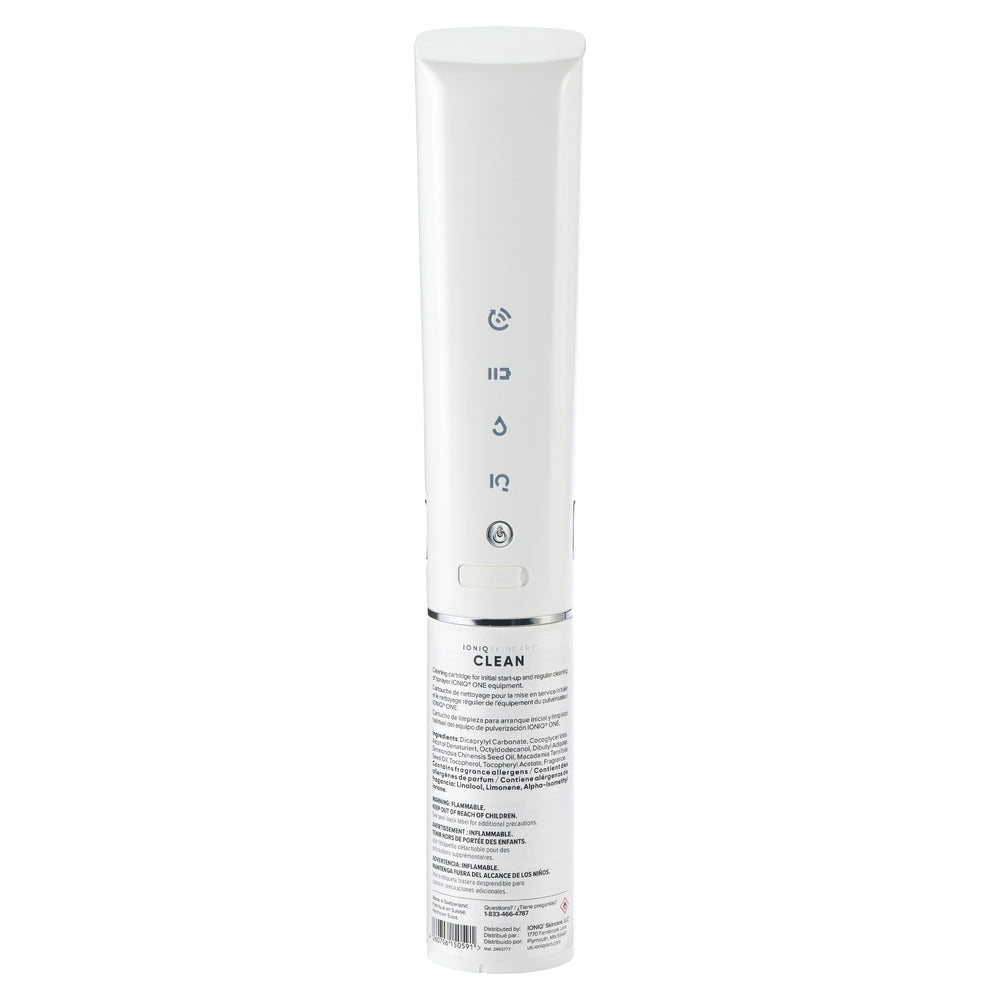 IONIQ Skincare 100 ml cartridge for flushing and refreshing the sprayer