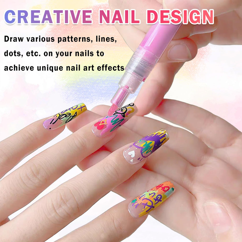IONSGAKO easy-to-use nail art pens ideal for beginners and pros alike.