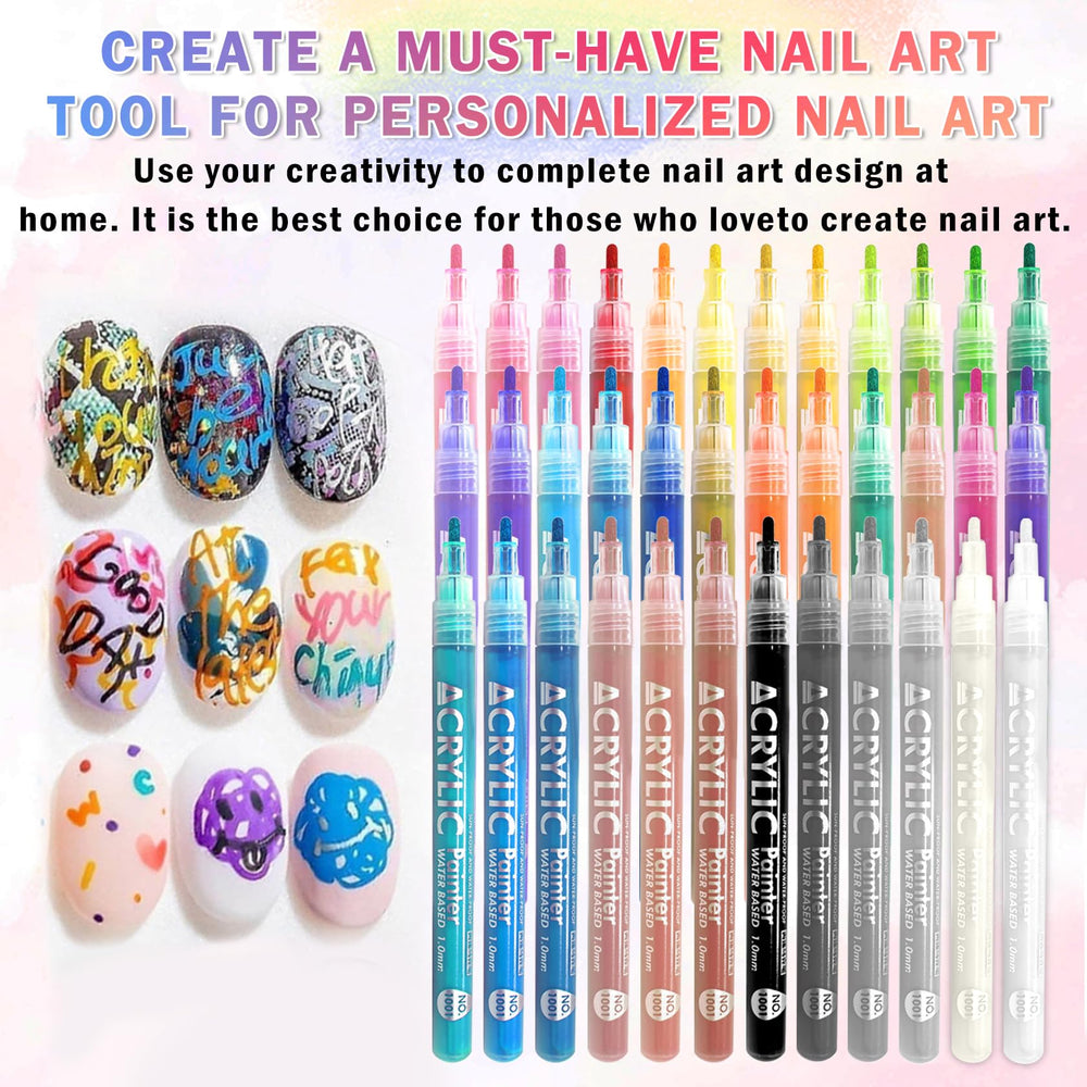 IONSGAKO home nail art kit for professional-looking results.