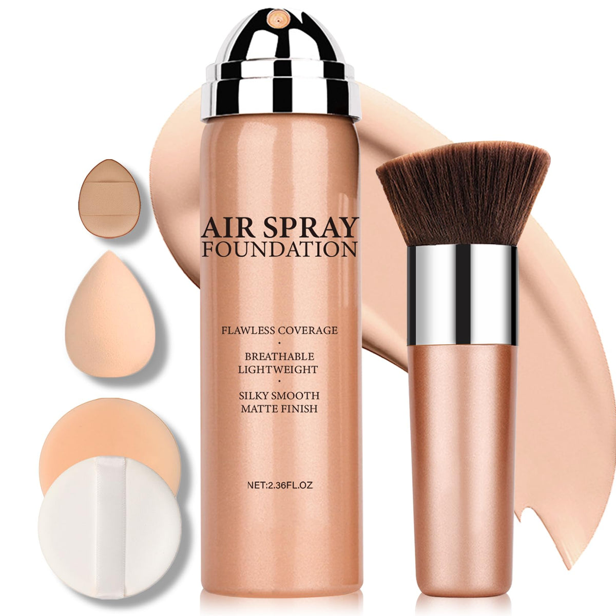 IONSGAKO Magic Minerals Airbrush Spray for seamless, long-wearing coverage