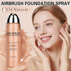 IONSGAKO Silk Finish Foundation Application easy smooth distribution