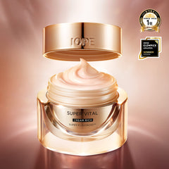 IOPE bio-seletinoid ingredient illustration highlights a patented anti-aging component
