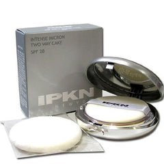IPKN Intense Micron Two Way Cake compact SPF 28 PA++ No.23 Natural Beige for buildable coverage