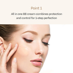 IPKN BB Cream texture glides on for a silky, matte finish.