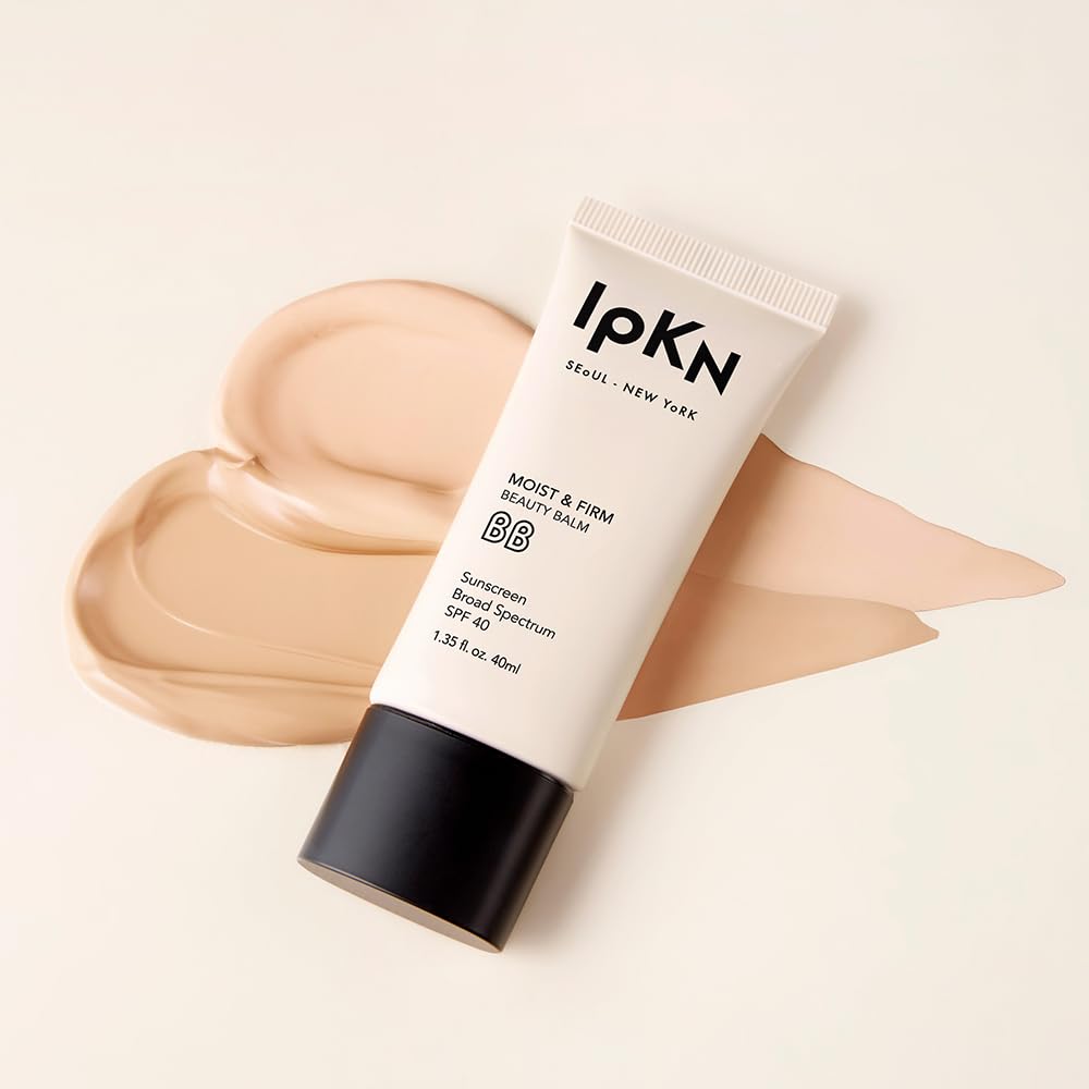 IPKN Moist and Firm BB Cream product image with subtle glow highlighting skin friendly formula.
