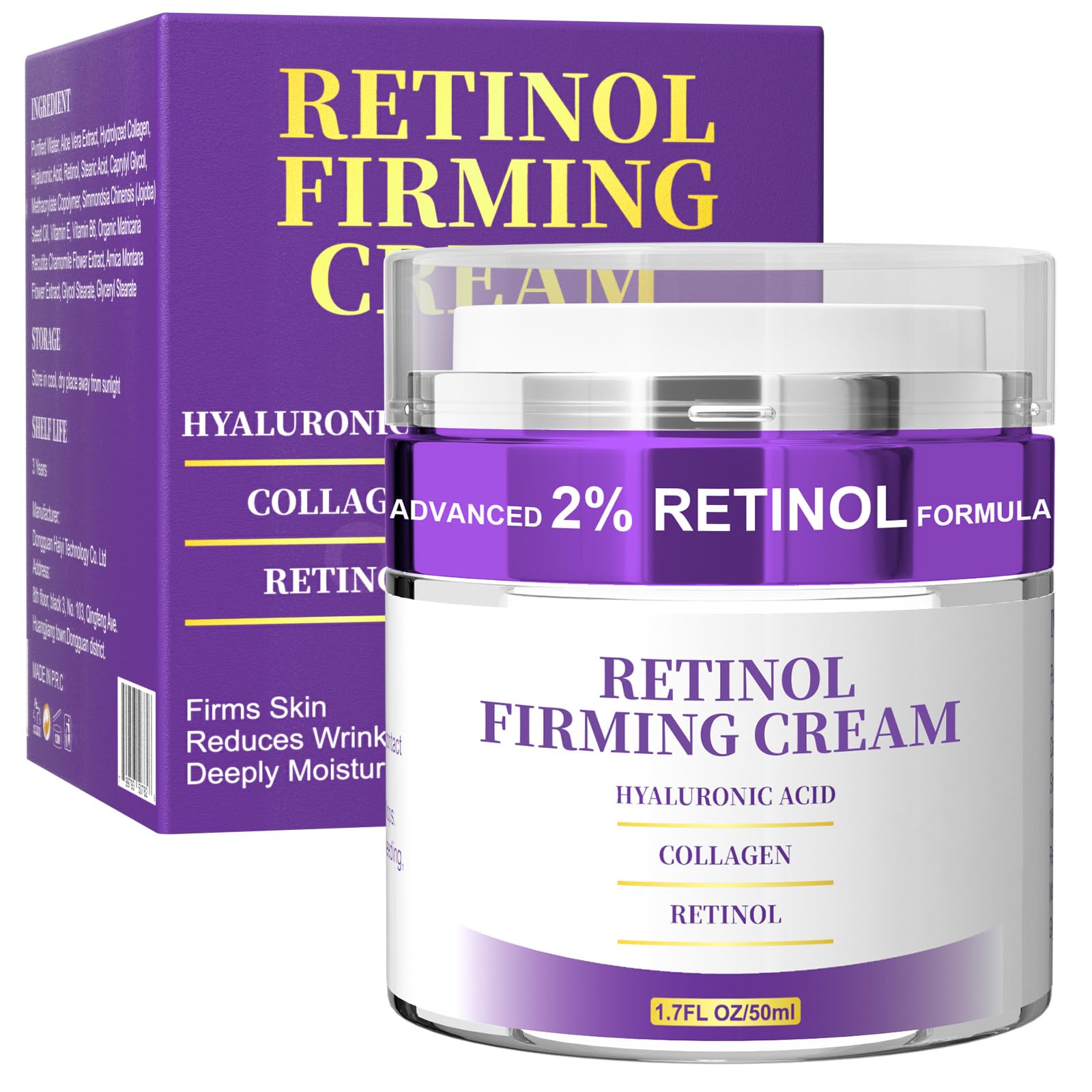 Ippurger Retinol Cream bottle pump for easy daily dosing.