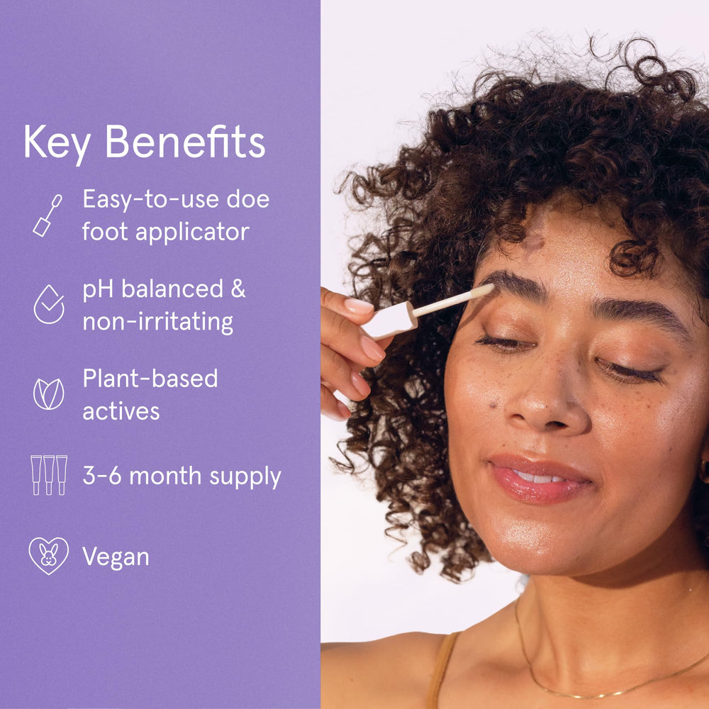 iRestore Eyebrow Growth Serum USA-made with a gentle vegan formula