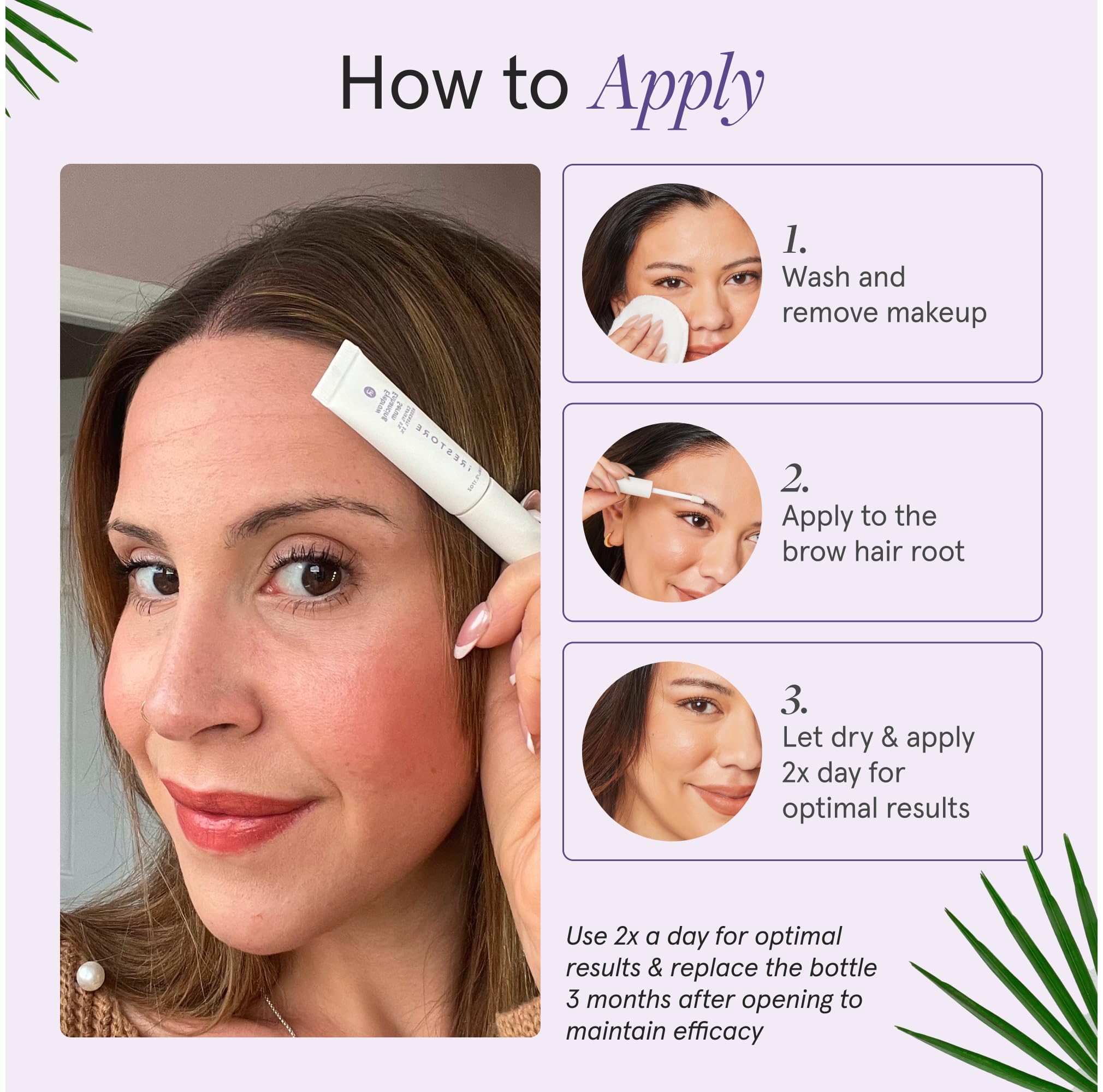 iRestore Eyebrow Growth Serum cruelty-free badge reinforces ethical skincare choice