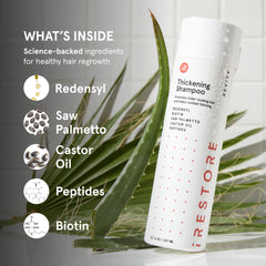 irestore Max Growth Bundle shampoo bottle nourishing scalp