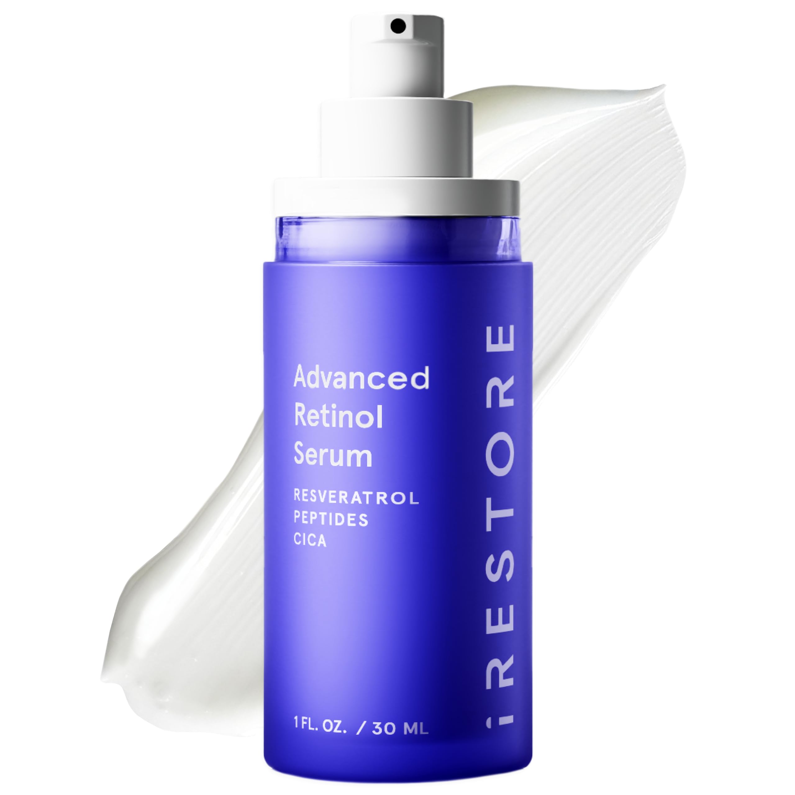 irestore retinol serum encapsulated delivery reduces irritation for steady results.