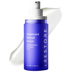 irestore retinol serum encapsulated delivery reduces irritation for steady results.