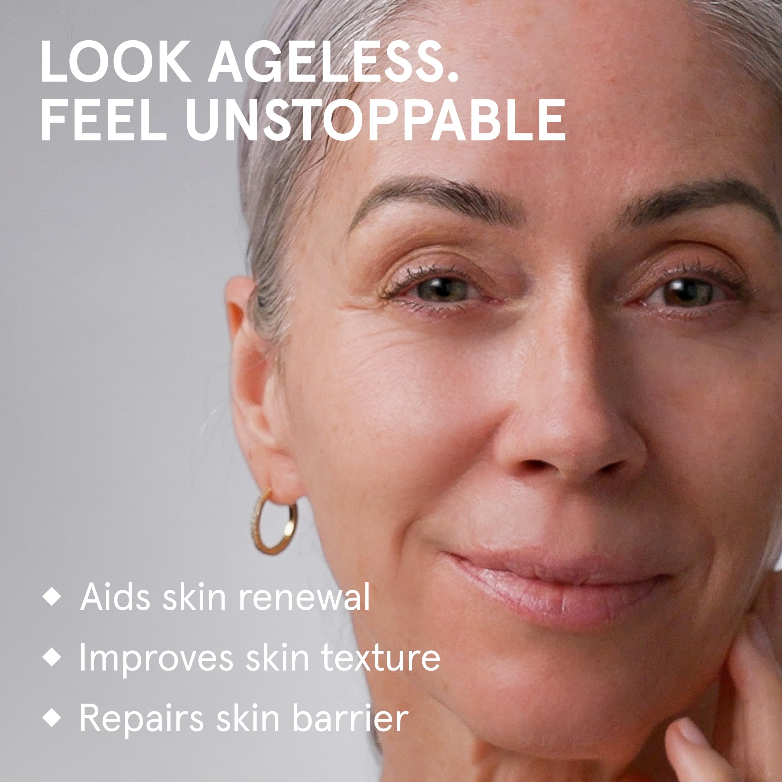 irestore retinol serum fragrance-free gel texture for sensitive skin.
