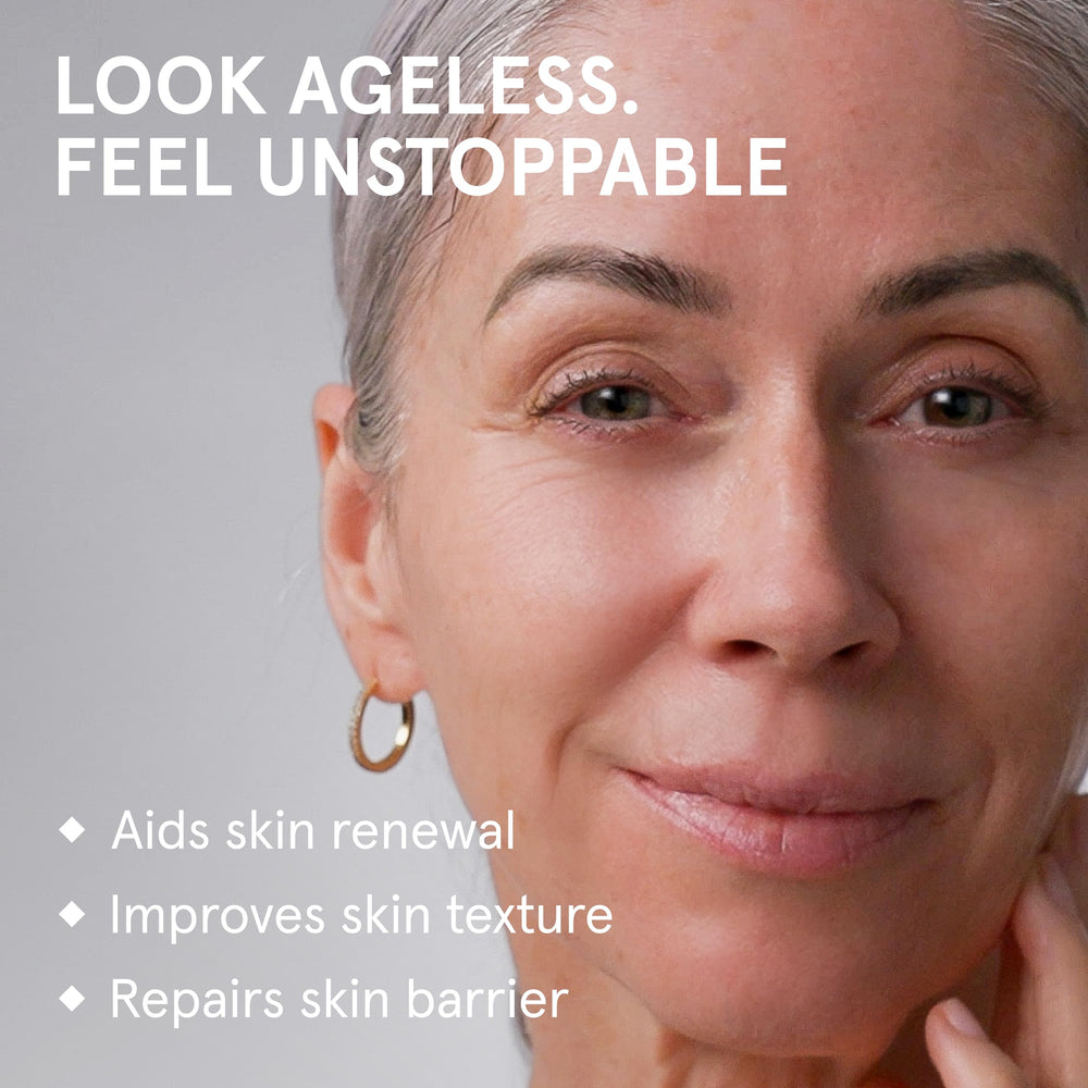 irestore retinol serum fragrance-free gel texture for sensitive skin.