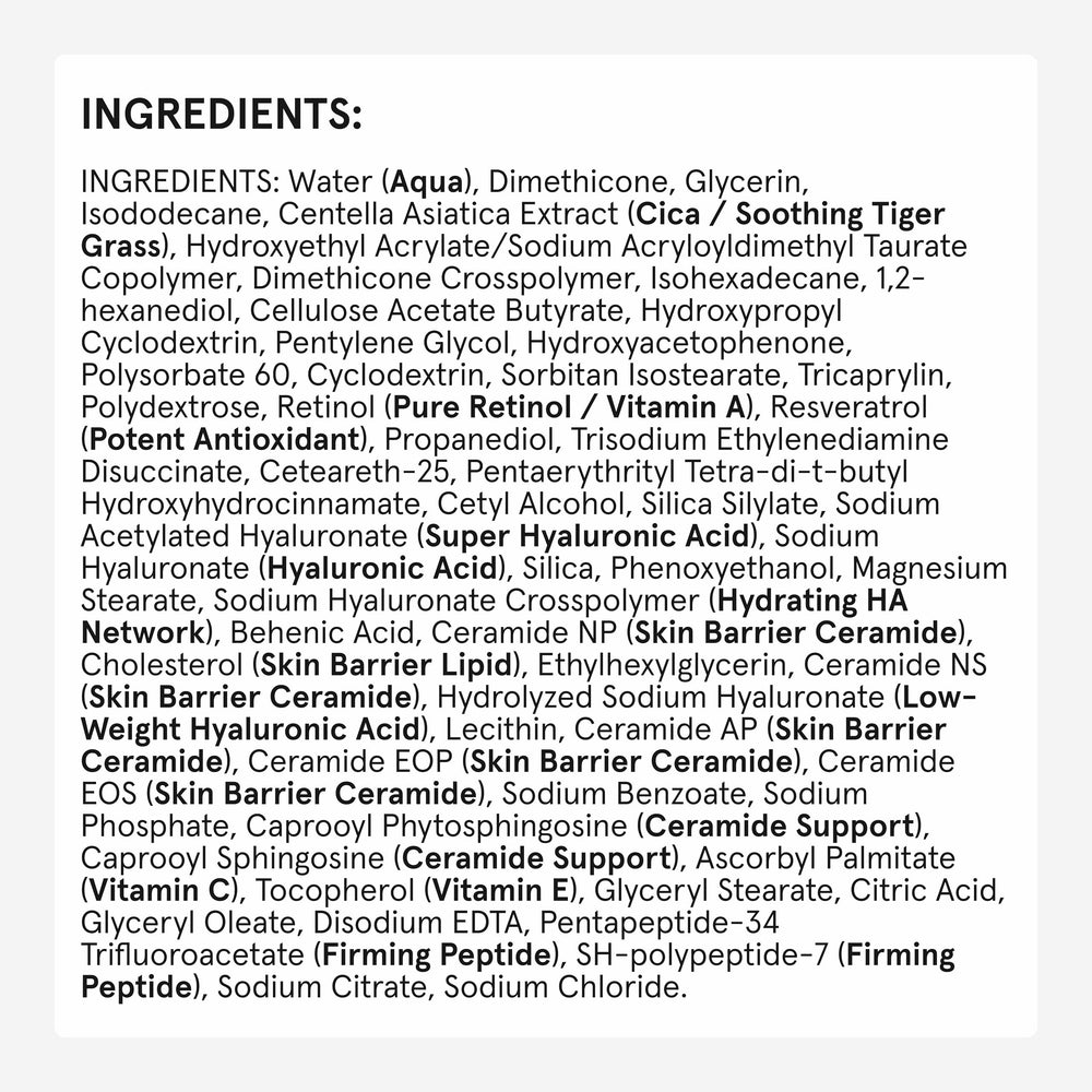 irestore retinol serum suitable for sensitive skin addressing aging concerns.